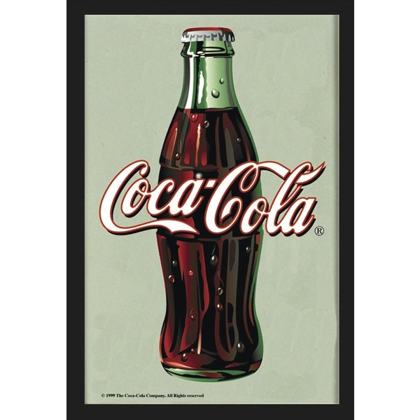 Miroir bouteille coca cola 