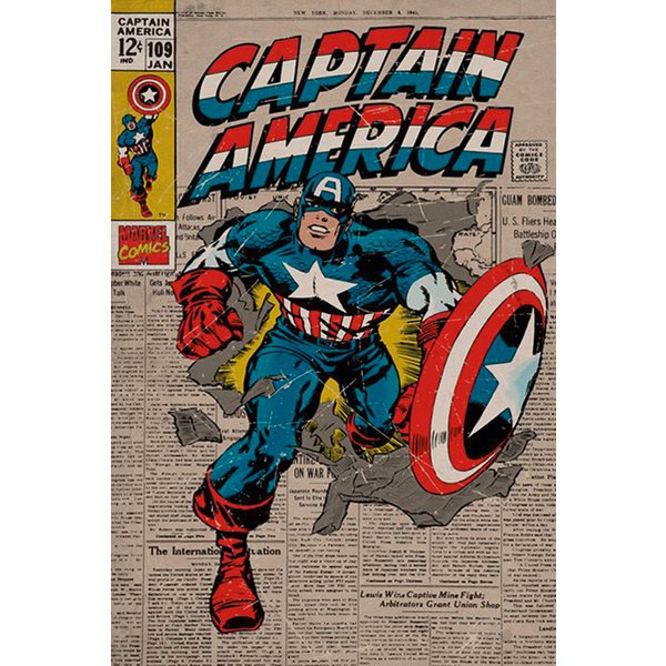 Poster de Captain America 