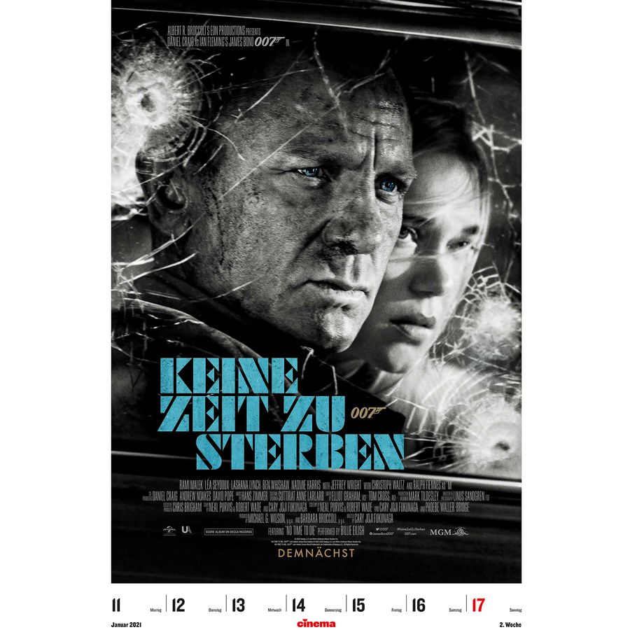 Calendrier de films CINEMA 2021, en vente sur Close Up