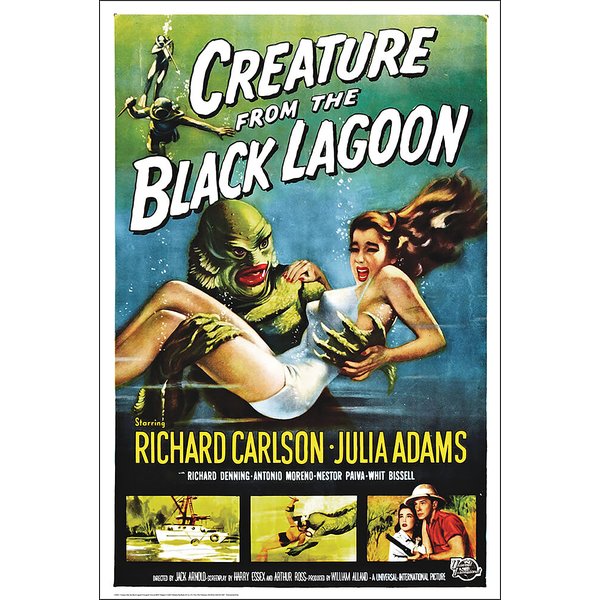 Poster Creature from the Black Lagoon -