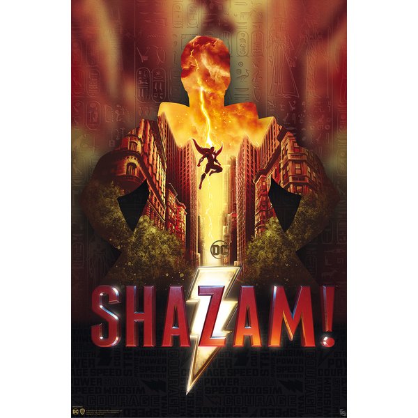 Poster DC Comics Shazam ! -
