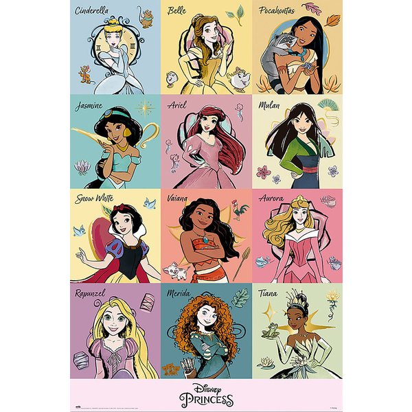 Poster Disney Princess -