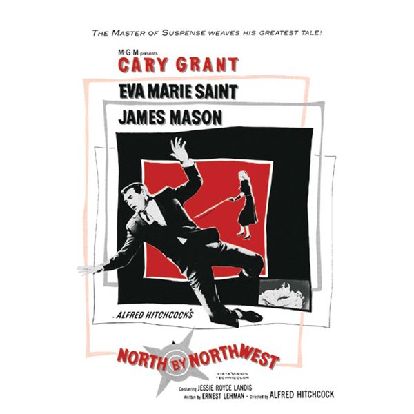 Poster North by Northwest