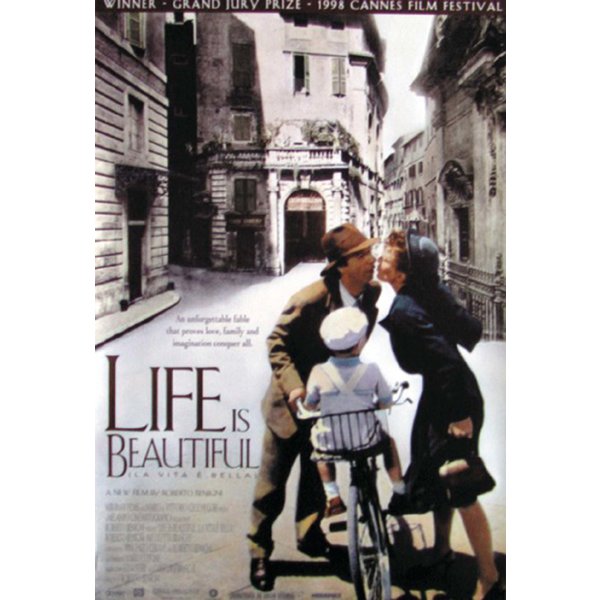 La vie est belle Poster, Affiche