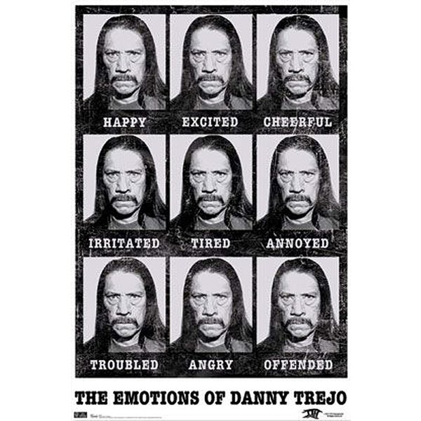 Poster des émotions de Danny Trejo