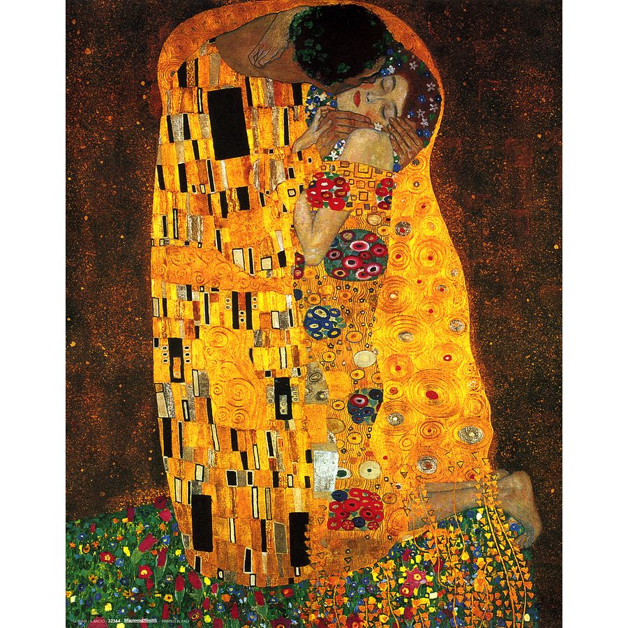 Reproduction le baiser Gustav Klimt - Reproductions de tableaux ...