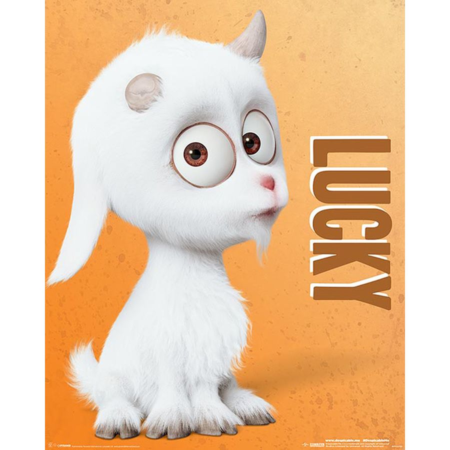 Poster Moi moche et mechant 3 Lucky en vente sur Close Up