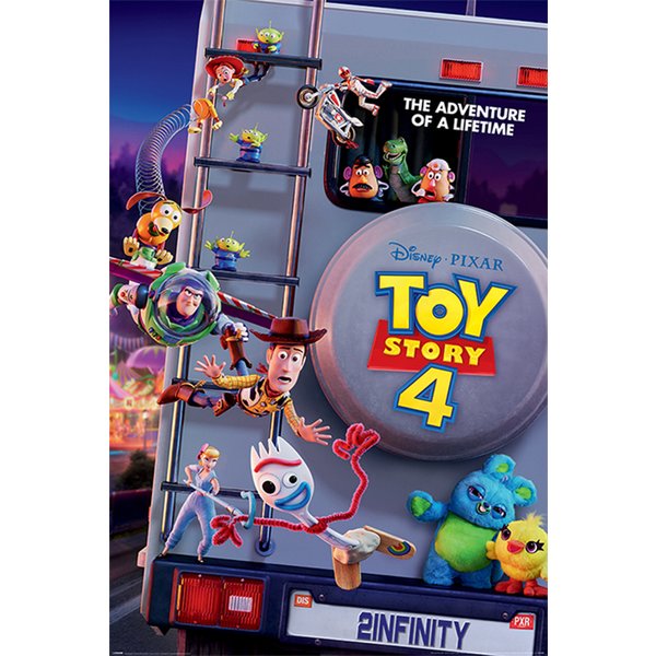 Poster Disney - A Toy Story 4