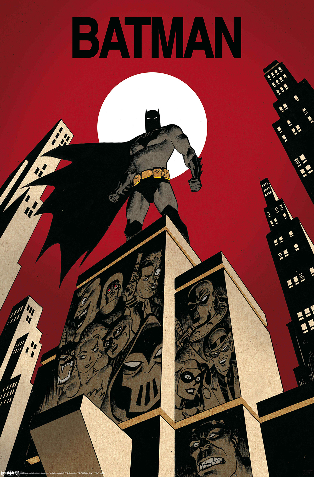 Poster DC Comics Batman - Skyscraper, en vente sur Close Up