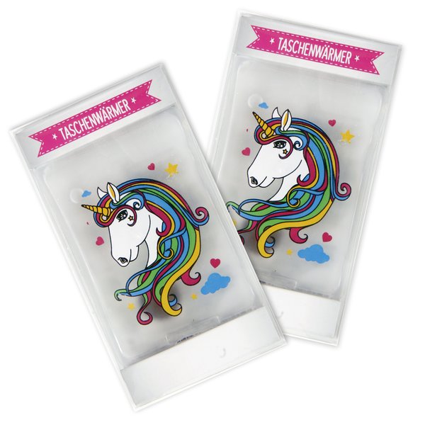 Set de 2 Chauffe-mains Licorne -