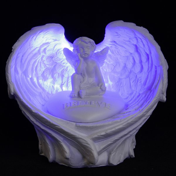 Statuette décorative avec fonction LED - Ange