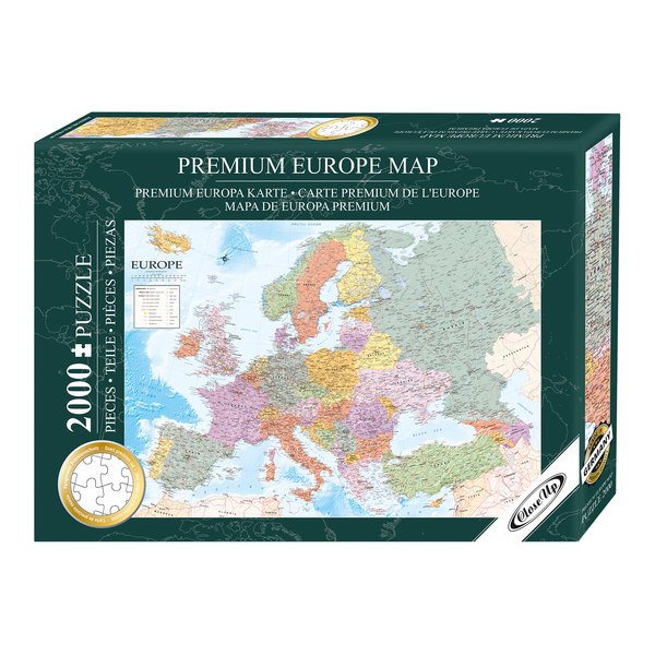 Puzzle Carte d'Europe -