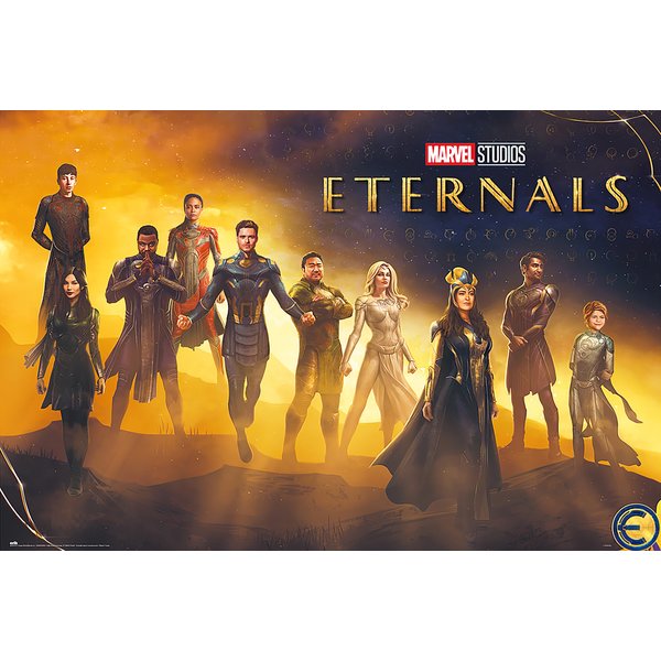 Poster Marvel Eternals - Personnages