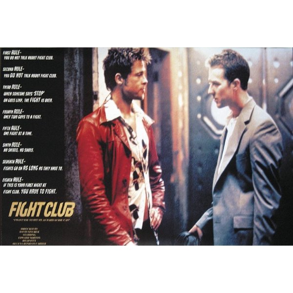 POSTER des règles de fight club