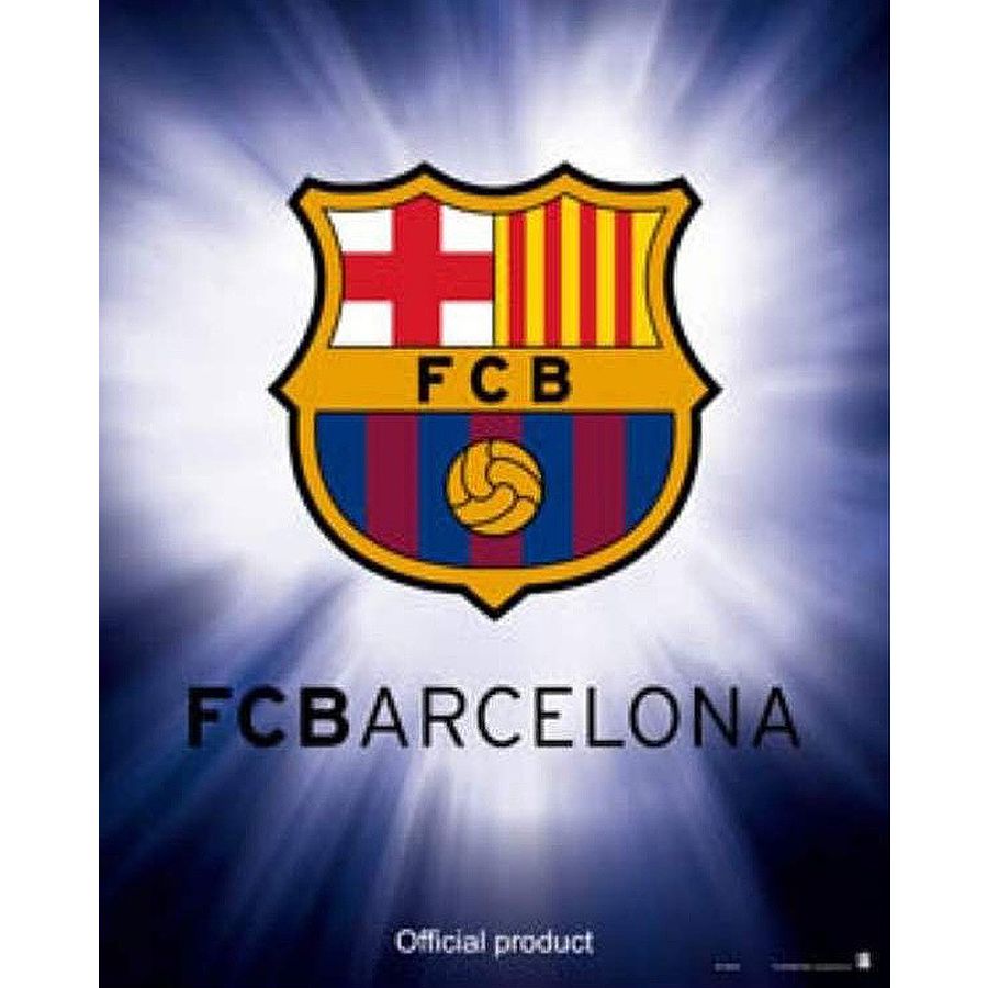 Poster FC Barcelona - Blason du club, en vente sur Close Up