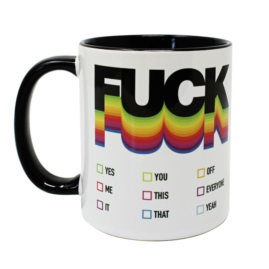 Tasse FUCK, en vente sur Close Up