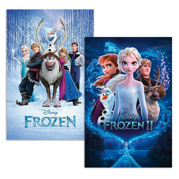 Set de 2 Posters Frozen -