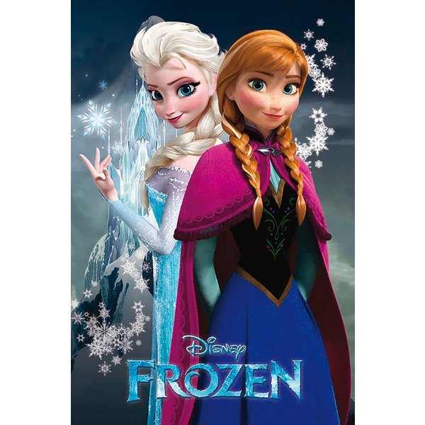 Poster Disney Frozen - Elsa & Anna