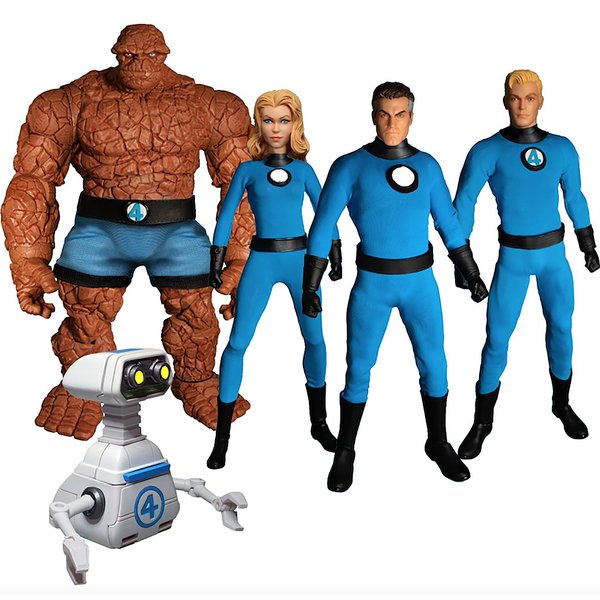 Set de 4 Figurines d'Action Marvel Fantastic Four -