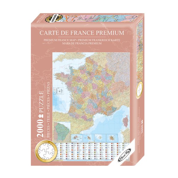 Carte de France Close Up
