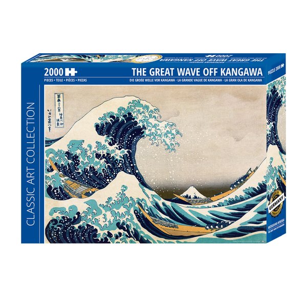 Puzzle Katsushika Hokusai - The Great Wave Off Kanagawa 