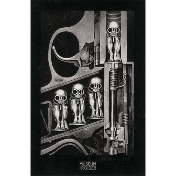 HR GIGER: BIRTHMACHINE POSTER, Affiche