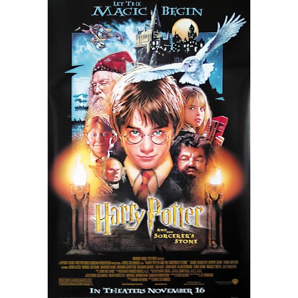 poster HARRY POTTER et la pierre philosophale