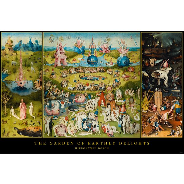Poster "Garden Of Earthly Delights"