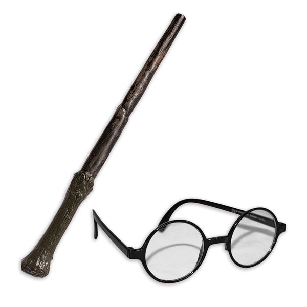 Harry Potter Baguette magique et Lunettes