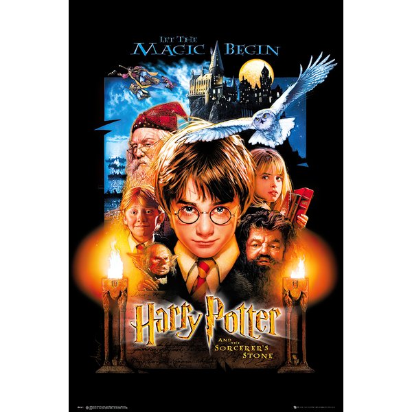 Poster Harry Potter à l'école des sorciers