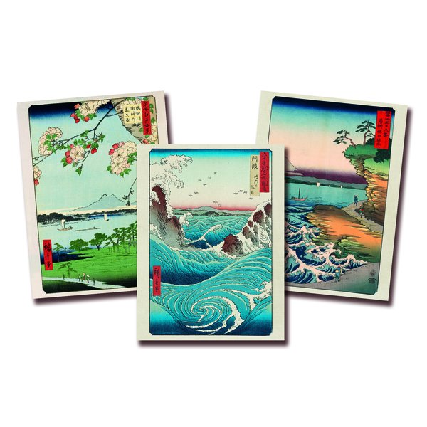 Set de 2 Impressions d'art Hiroshige - N° 1