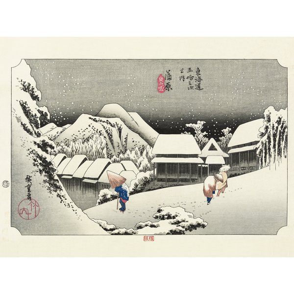 Impression d'art Hiroshige -