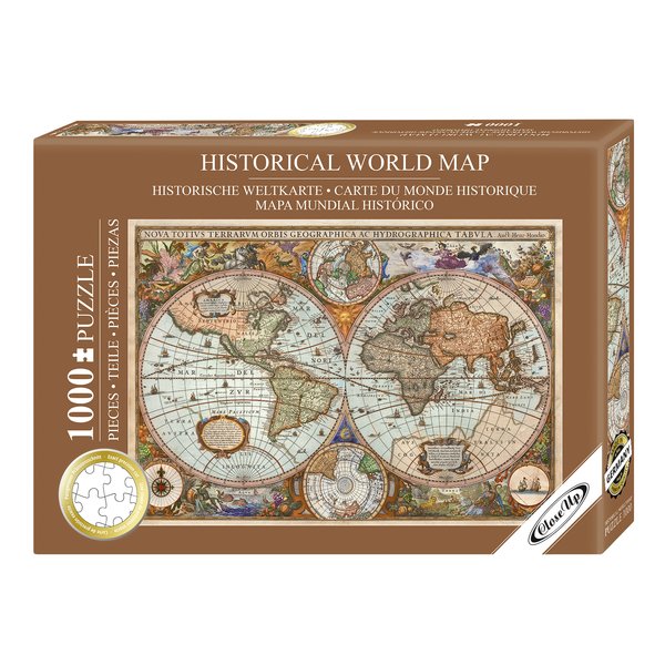 Puzzle Carte du monde Historique - 