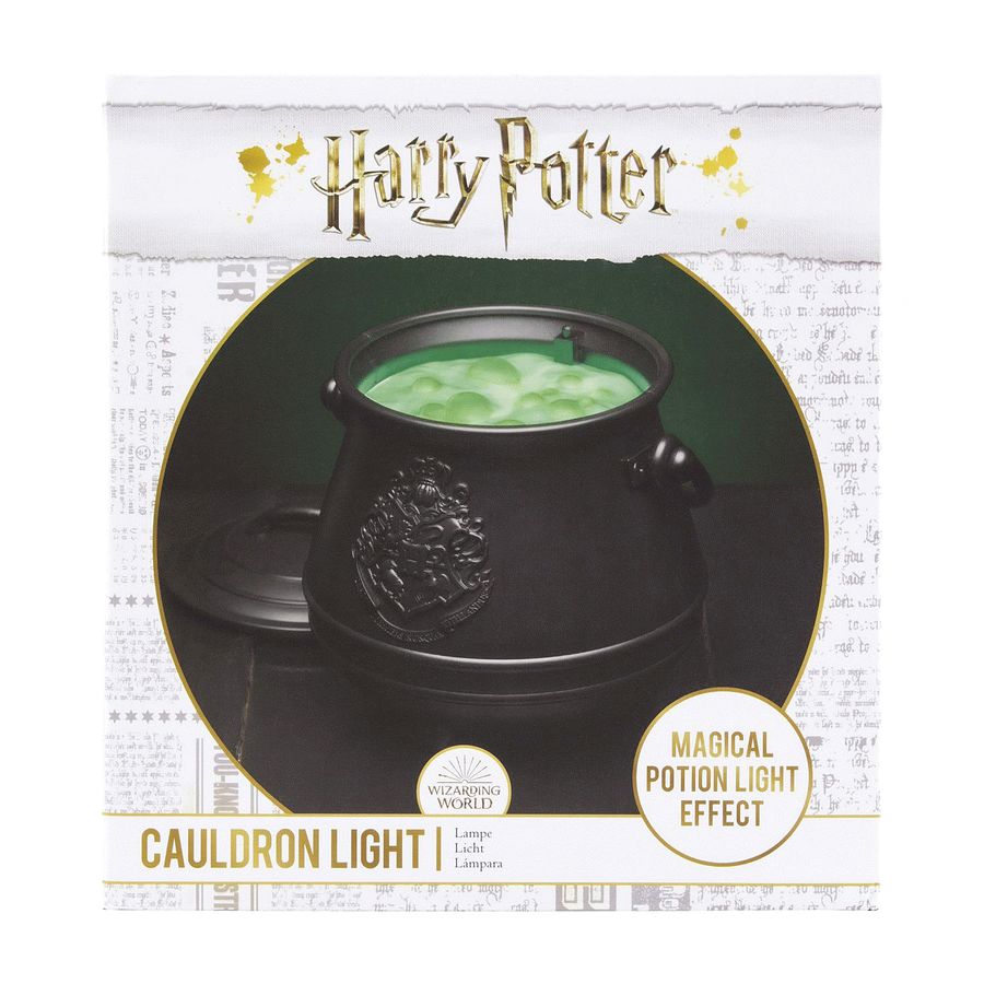 Lampe Harry Potter Chaudron - avec changement de couleur, effet bulles