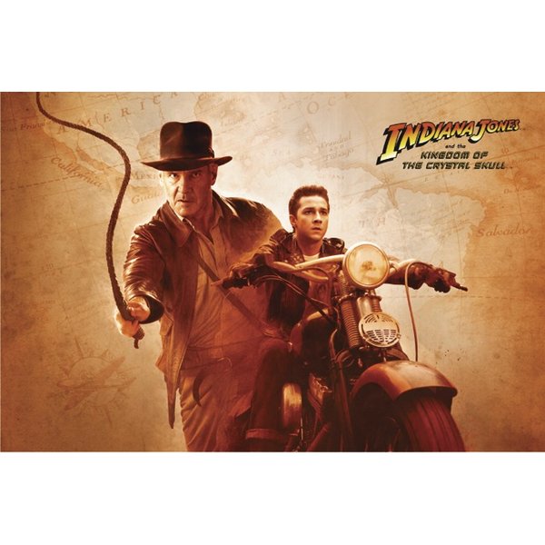 Poster Indiana Jones - Kingdom of the