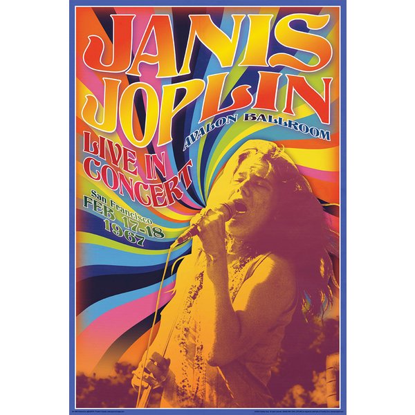 Poster Janis Joplin 