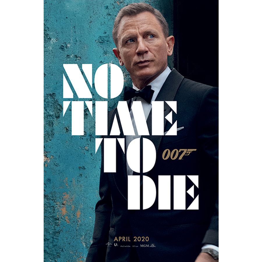 Poster James Bond 007 : Mourir peut attendre, en vente sur Close Up