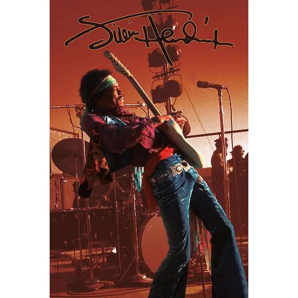 Poster Jimi Hendrix - Live