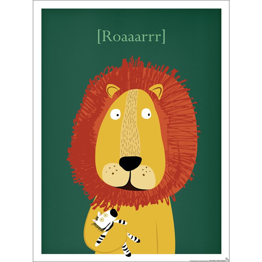 Poster Chambre des enfants F lin Lion en vente sur Close Up Poster Chambre des enfants F lin Lion en vente sur Close Up