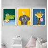 Set de 3 Posters Chambre des enfants -