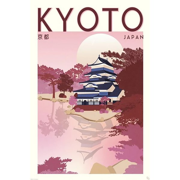 Poster Kyoto - Japon
