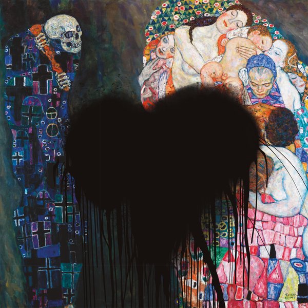 Poster Gustav Klimt - La Vie et la Mort