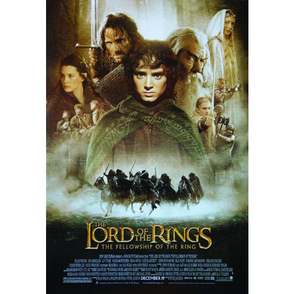 POSTER Le seigneur des anneaux