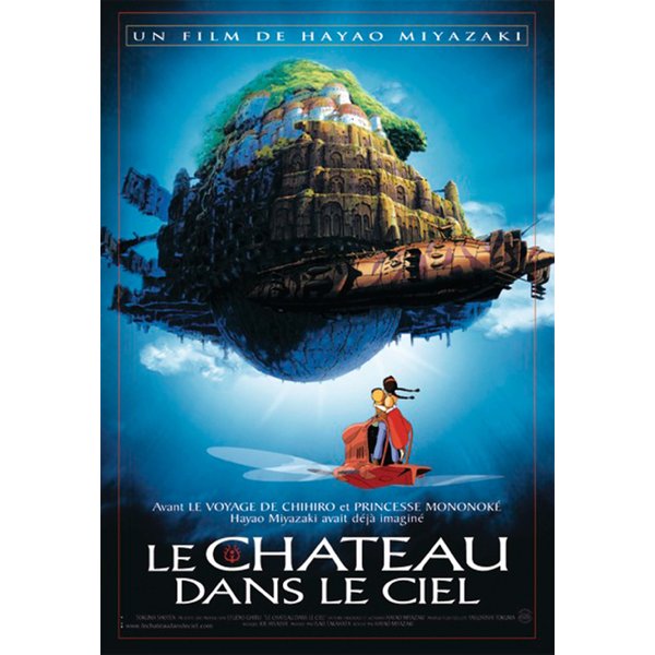 Poster Le Chateau Dans le Ciel
