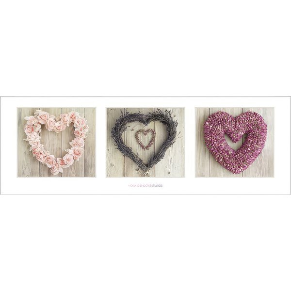 Poster Coeurs (Love Hearts)