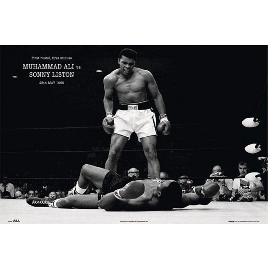 Poster MUHAMMAD ALI Poster Posters grand format Commandez dès