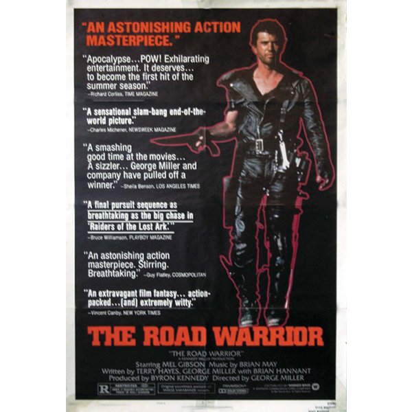 Poster Mad Max II The road