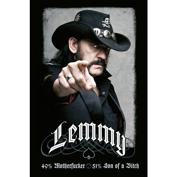 Poster Lemmy Kilmister Motörhead