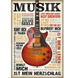 Poster "Musik ist Leidenschaft"