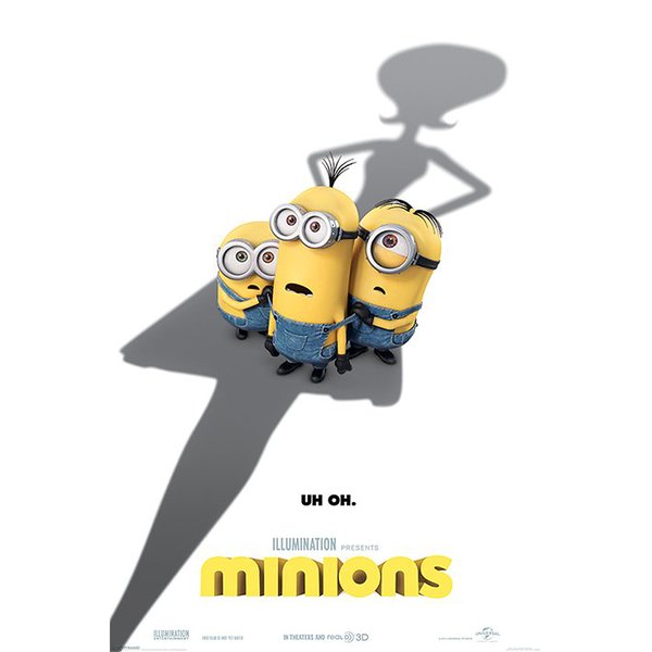 Poster de Minions UH OH.